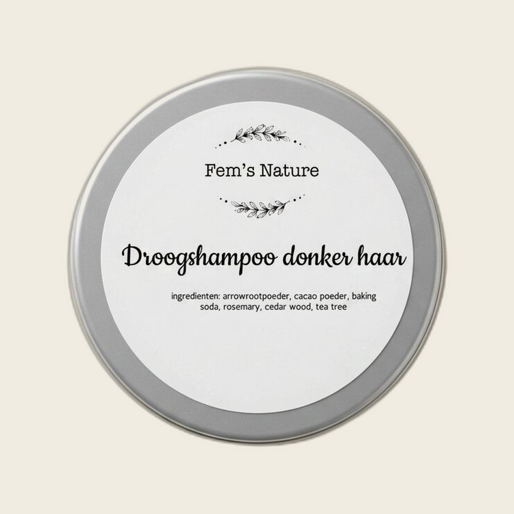 Droogshampoo donker haar