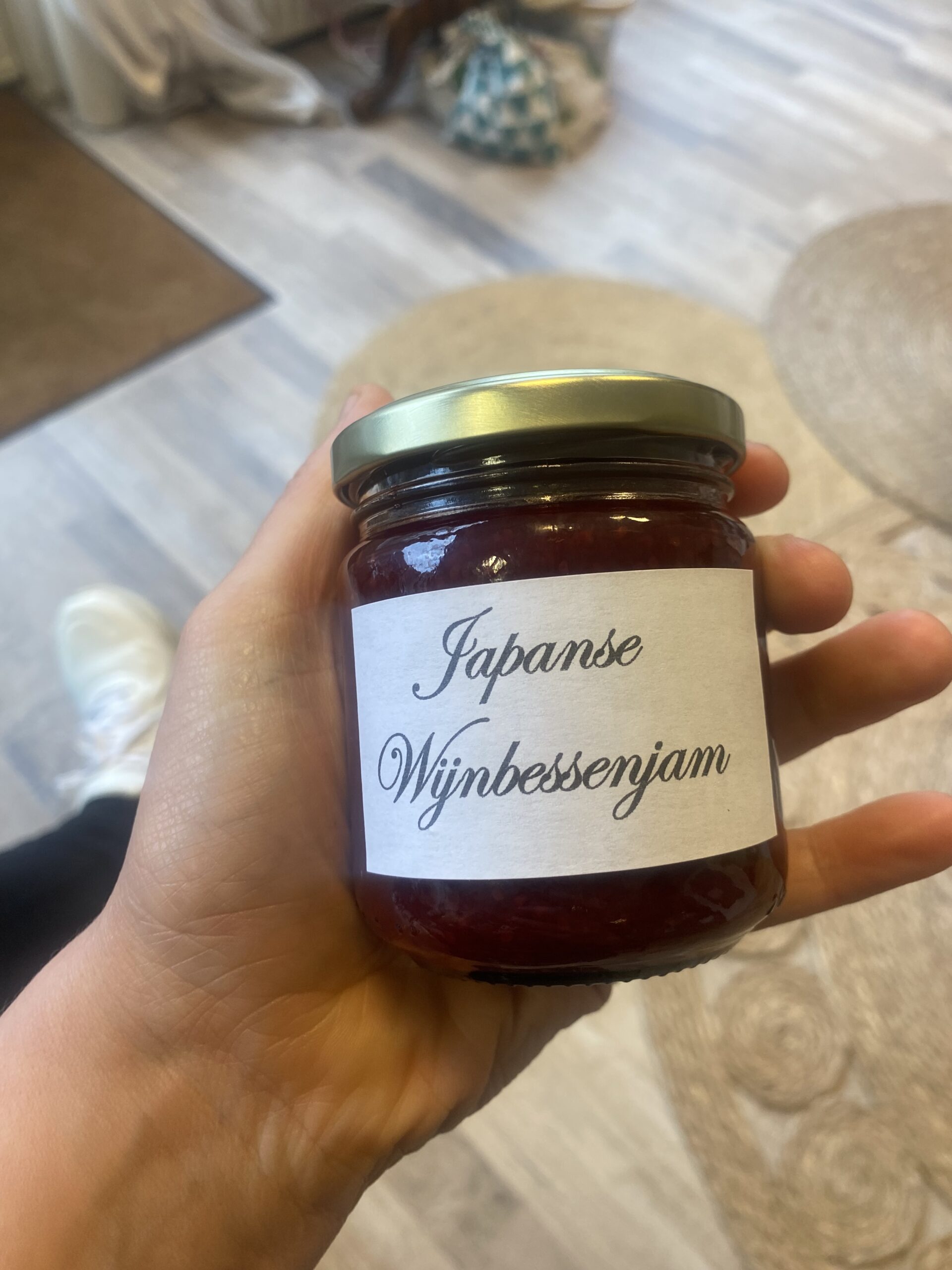 Japanse wijnbessenjam