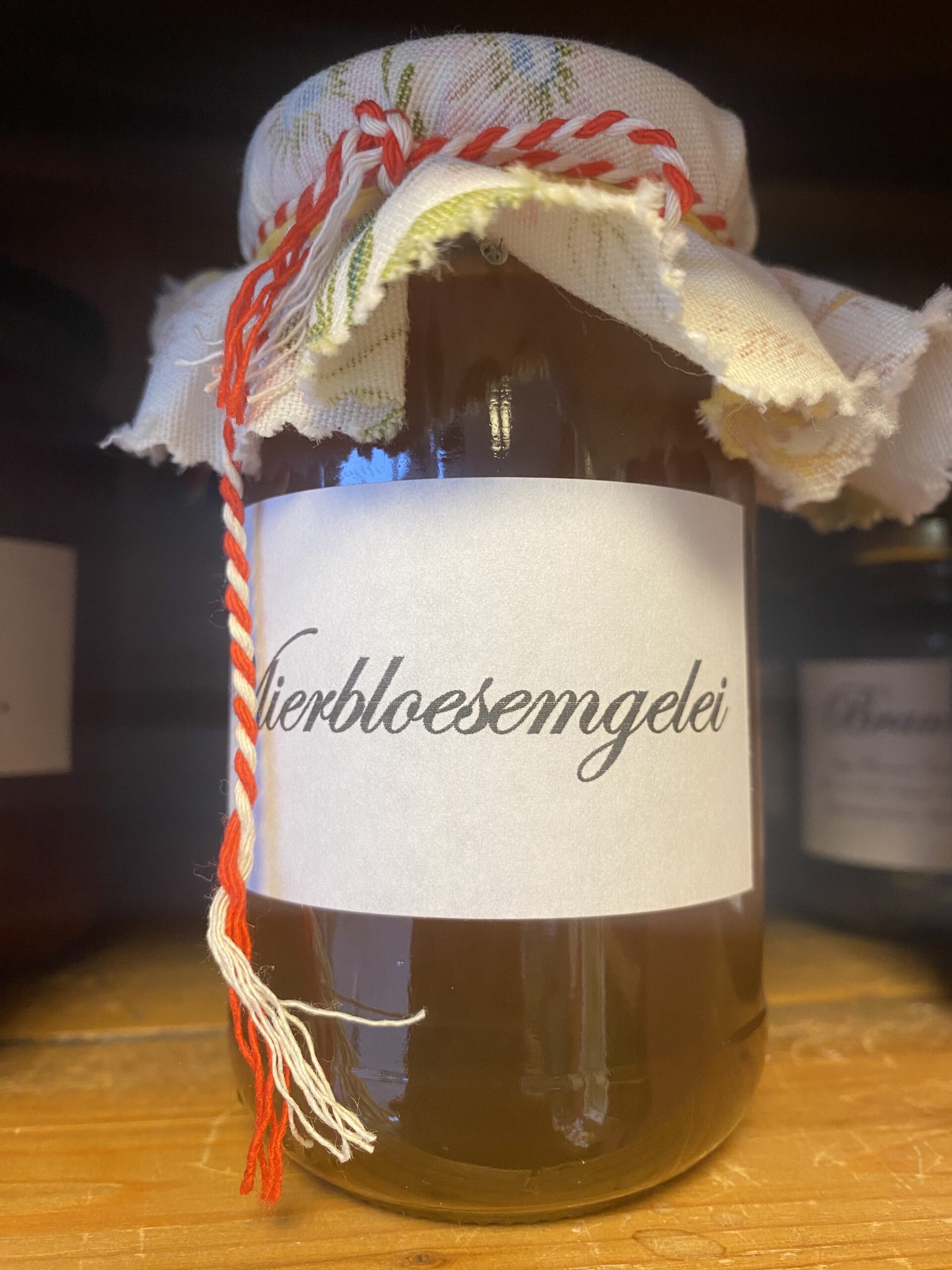 Vlierbloesem gelei