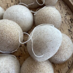 Konjac spons rond