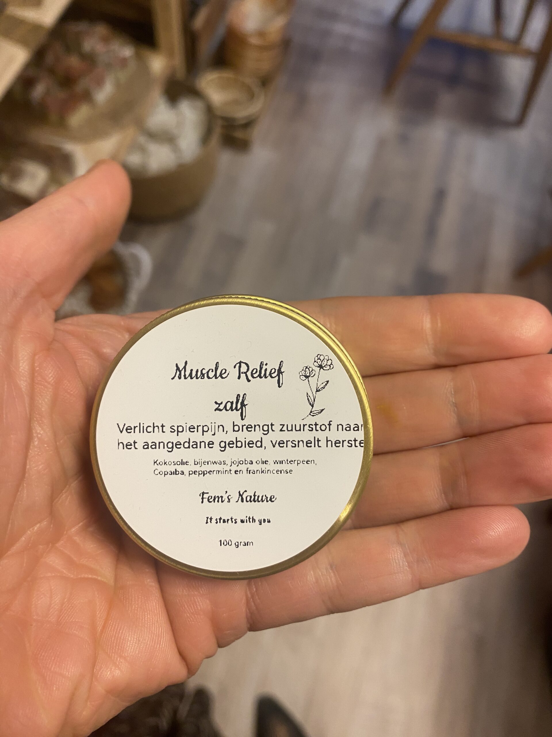 Muscle relief zalf klein