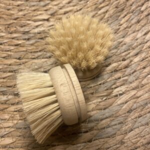 Houten afwasborstel