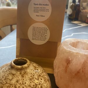 Rode klei masker