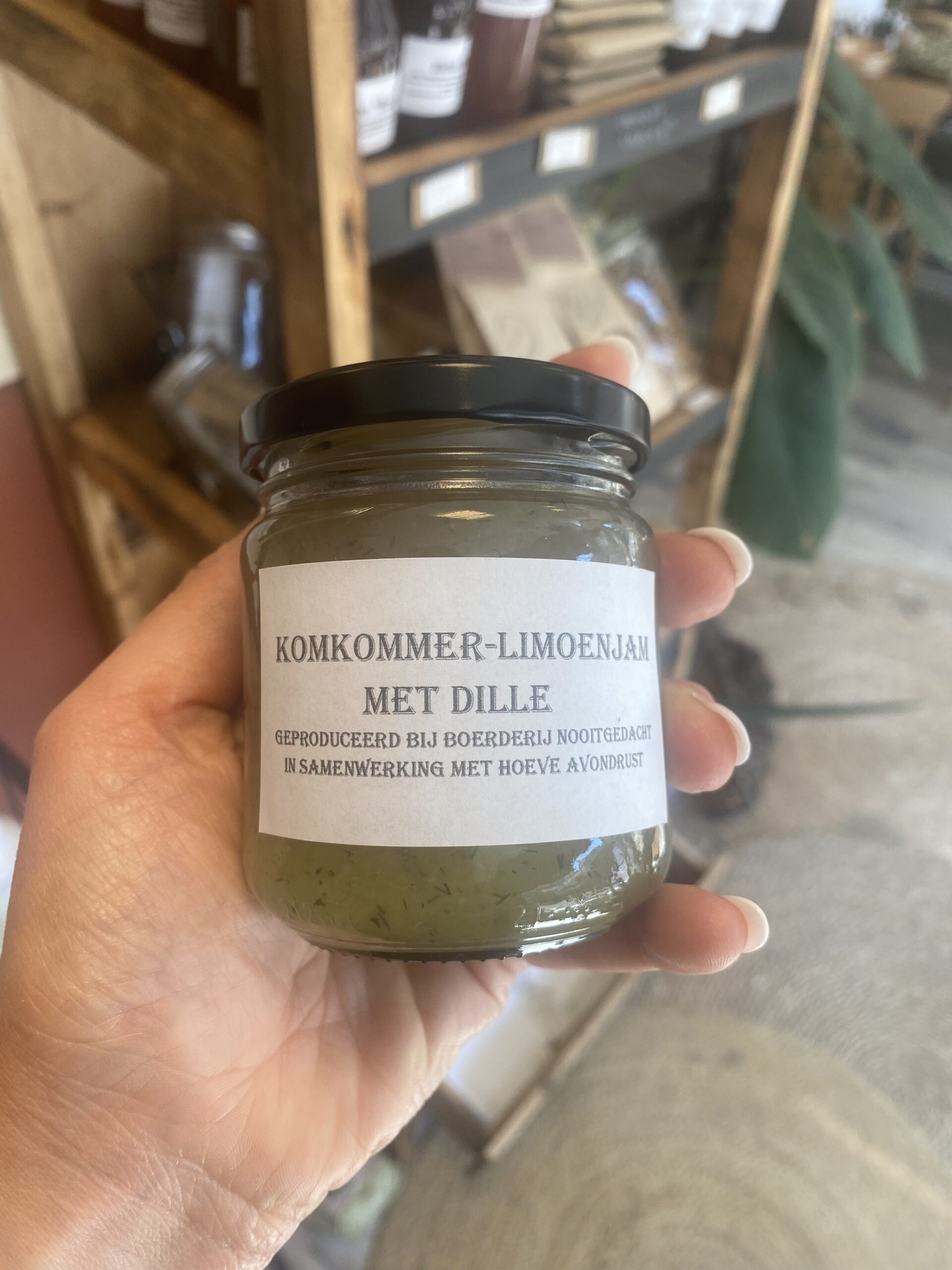 Komkommer Limoen jam
